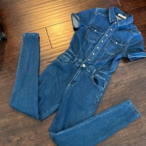 Denim jumpsuit